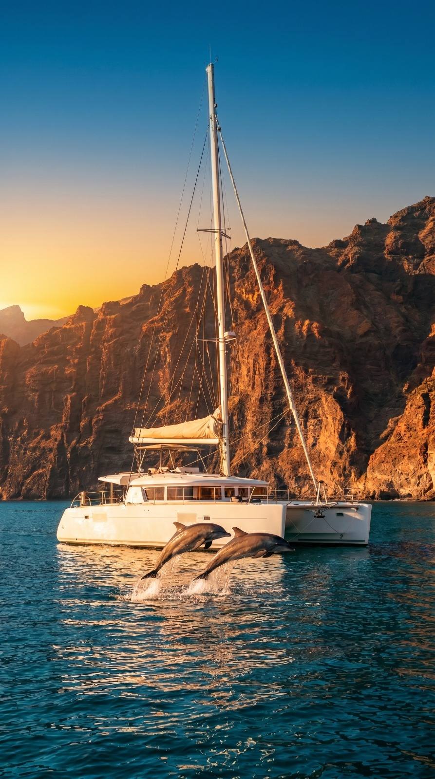 Catamarano: Delfini e Balene